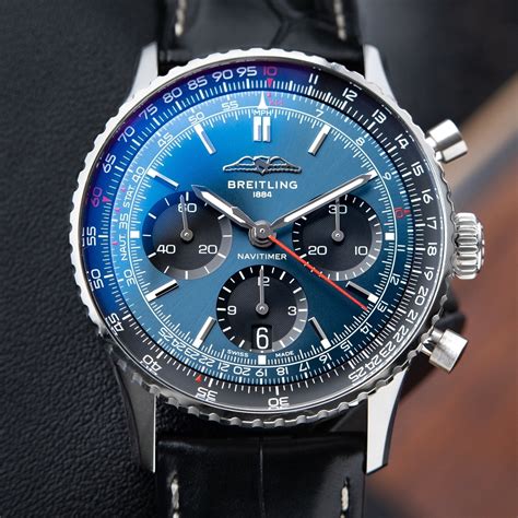 breitling navitimer 9406|Breitling Navitimer blue and black.